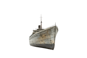 Abandoned shipwreck on display revealing maritime history and vintage design for educational purposes