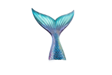 Colorful mermaid tail design for creative projects and fantasy themes