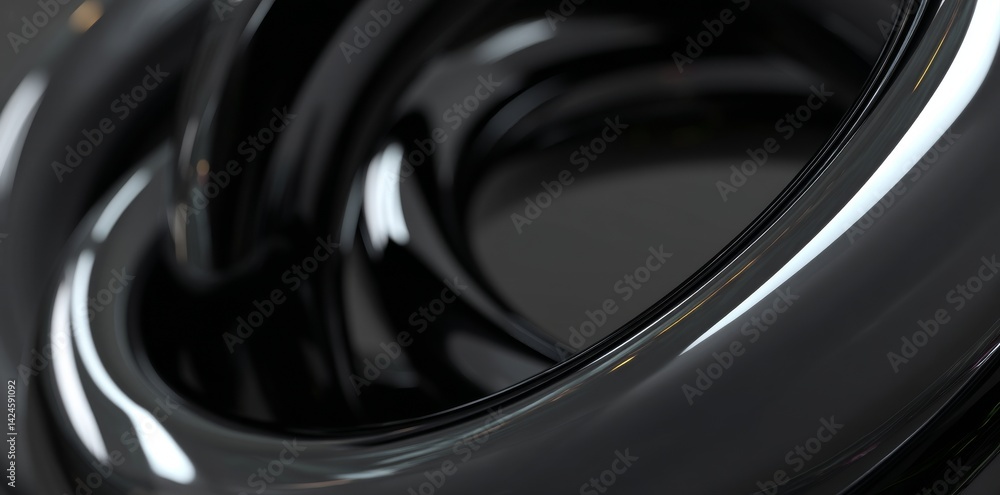 Poster a completely immersive 360-degree panoramic view of a futuristic environment featuring geometric and