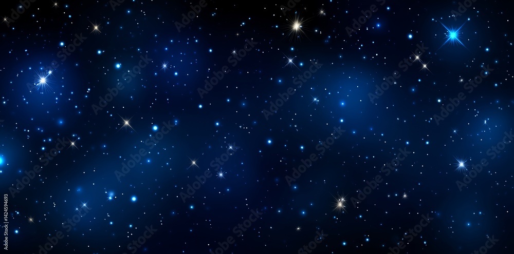 Poster the background image is a 360-degree panoramic view of space with stars, using equirectangular proje