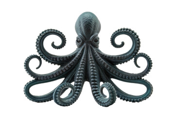 Fototapeta premium Captivating octopus sculpture showcasing intricate tentacle details for decor and marine enthusiasts
