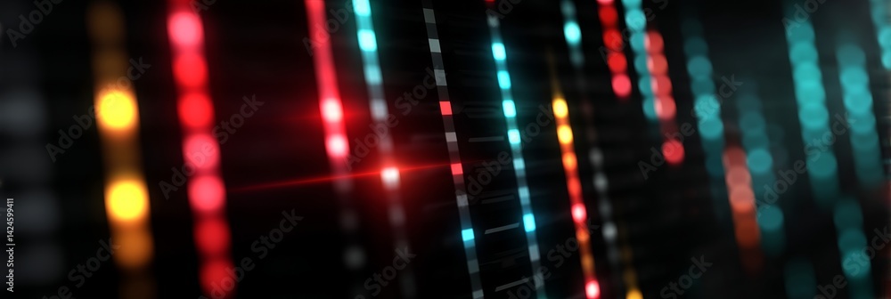 Poster software developer creating a web banner or background, illustrating the concept of software develop