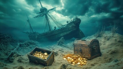Sunken Treasure: A Pirate Shipwreck's Mystery