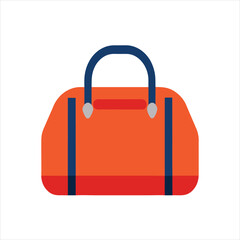 Sports Bag Silhouette Vector Illustration