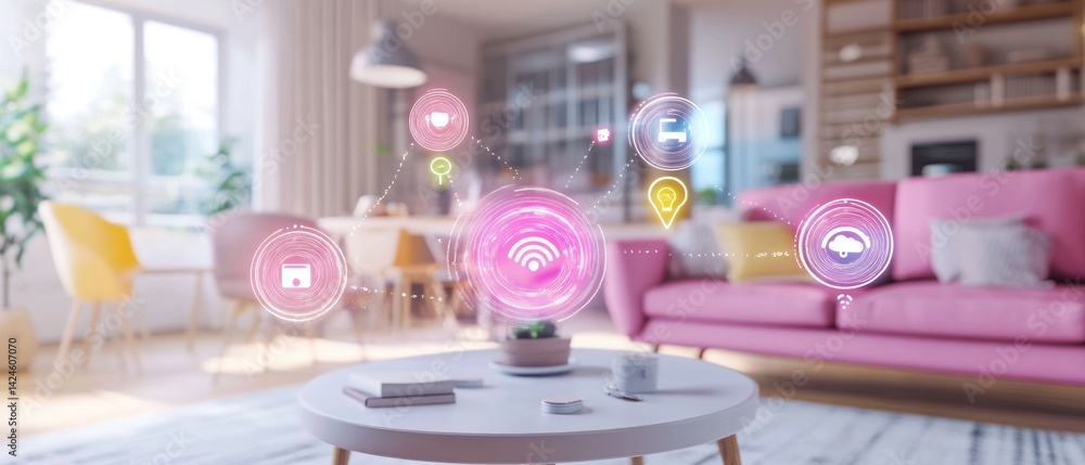Poster smart home technology: seamless integration of devices and automation