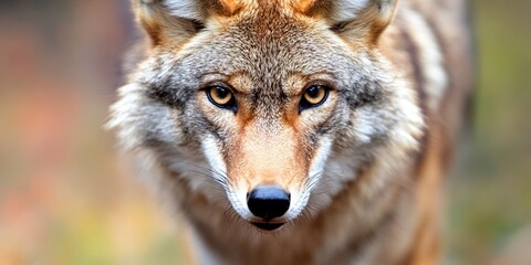 Fototapeta premium coyote wild in nature