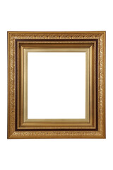 Vintage , square, gold frame white or PNG background,  photo frame idea, basic, vector, HD, quality, design pattern, vintage gold, square