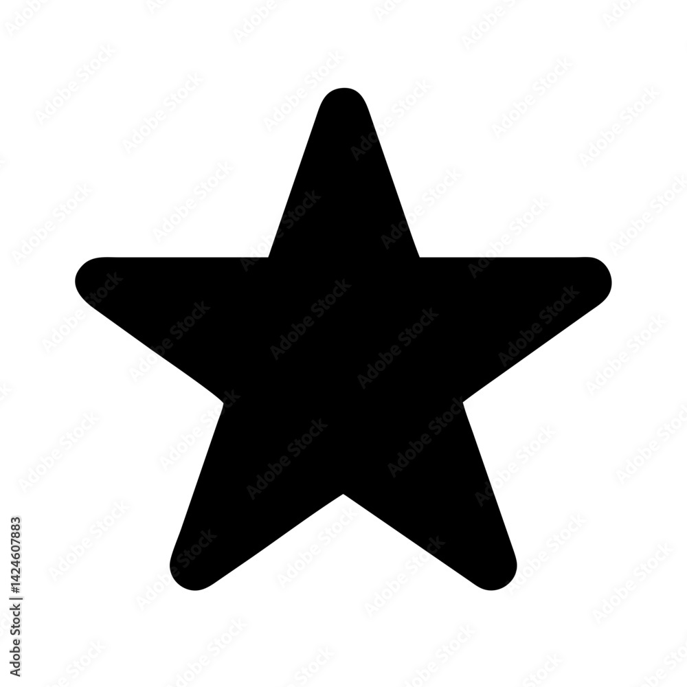 Poster download black star vector graphic for free use in web design and print projects today now please