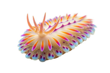 Vibrant nudibranch showcasing colorful patterns in marine habitat for nature enthusiasts