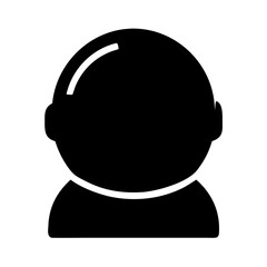 Astronaut helmet icon vector, space suit, cosmonaut headgear, spaceman gear, sci fi concept art