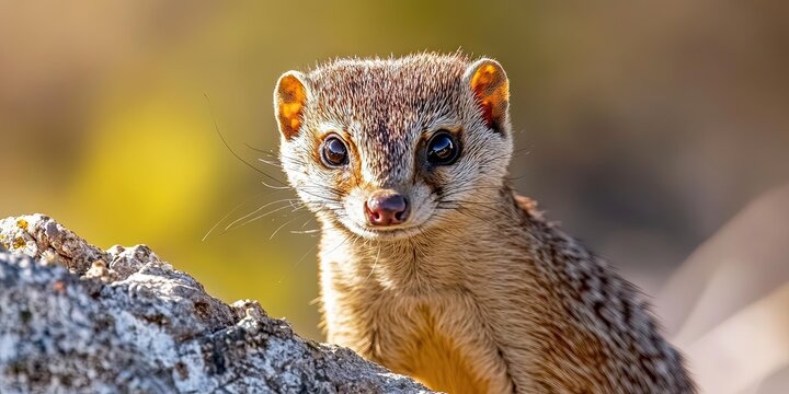 wildlife photo of mongoose in nature