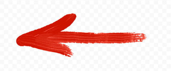 arrow red. red grunge arrow vector. red grunge arrow paint	
