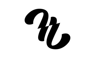 Letter H with Energy Premium Vector