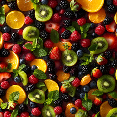 A Colorful Feast for the Eyes. Created With AI