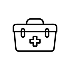 Icon of a doctorchest / first aid kit
