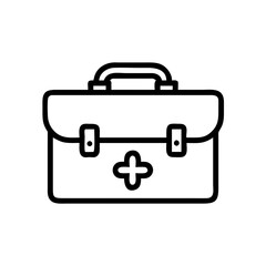 Icon of a doctorchest / first aid kit