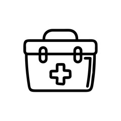 Icon of a doctorchest / first aid kit