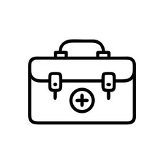 Icon of a doctorchest / first aid kit