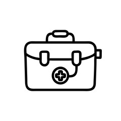 Icon of a doctorchest / first aid kit