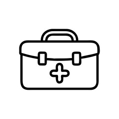 Icon of a doctorchest / first aid kit