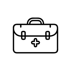 Icon of a doctorchest / first aid kit