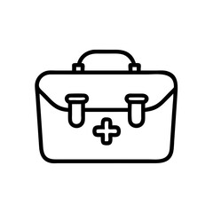 Icon of a doctorchest / first aid kit
