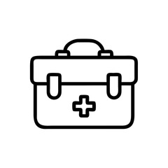 Icon of a doctorchest / first aid kit