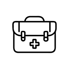 Icon of a doctorchest / first aid kit