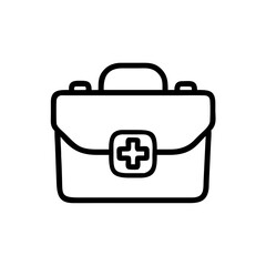Icon of a doctorchest / first aid kit
