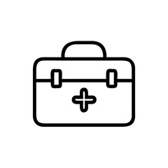 Icon of a doctorchest / first aid kit