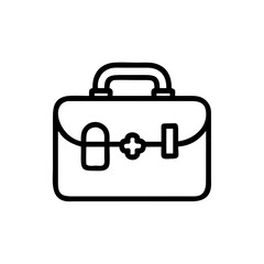 Icon of a doctorchest / first aid kit