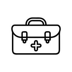 Icon of a doctorchest / first aid kit