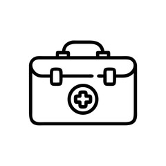 Icon of a doctorchest / first aid kit