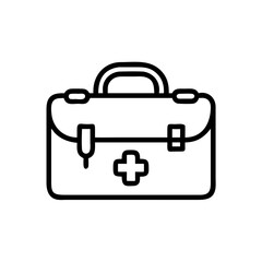 Icon of a doctorchest / first aid kit