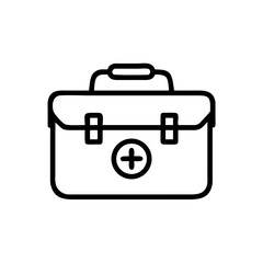 Icon of a doctorchest / first aid kit