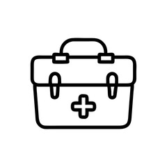 Icon of a doctorchest / first aid kit