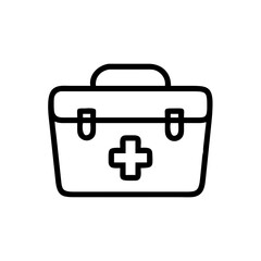 Icon of a doctorchest / first aid kit