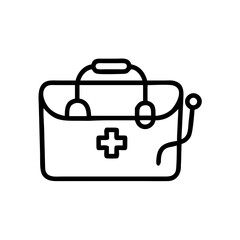 Icon of a doctorchest / first aid kit