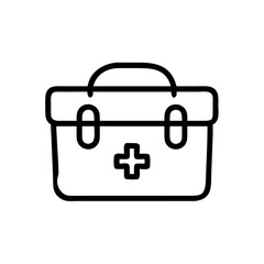 Icon of a doctorchest / first aid kit