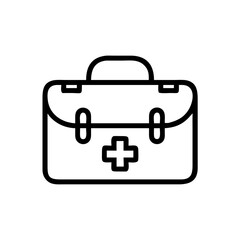 Icon of a doctorchest / first aid kit