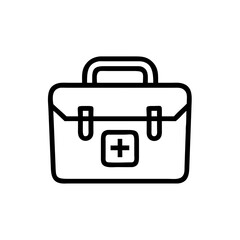 Icon of a doctorchest / first aid kit