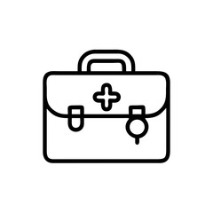 Icon of a doctorchest / first aid kit