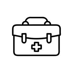 Icon of a doctorchest / first aid kit