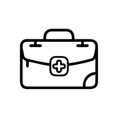 Icon of a doctorchest / first aid kit