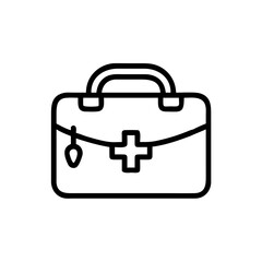 Icon of a doctorchest / first aid kit