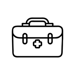 Icon of a doctorchest / first aid kit