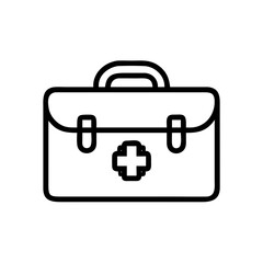 Icon of a doctorchest / first aid kit