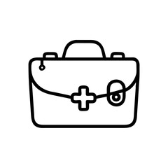 Icon of a doctorchest / first aid kit