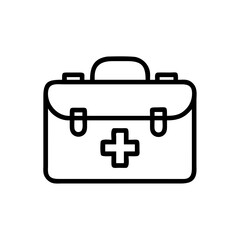 Icon of a doctorchest / first aid kit