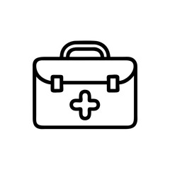 Icon of a doctorchest / first aid kit